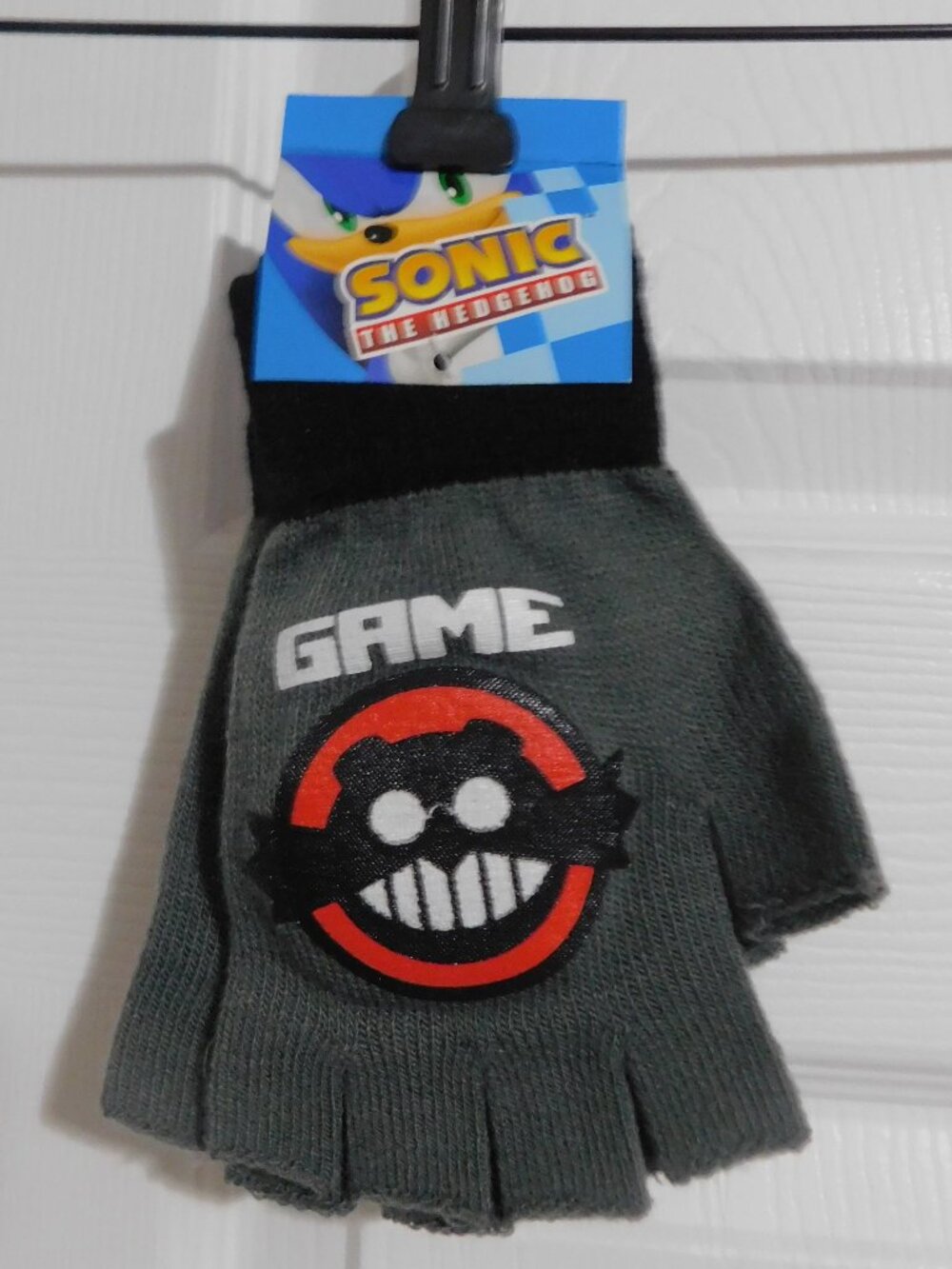 Sonic The Hedgehog Fingerless gloves